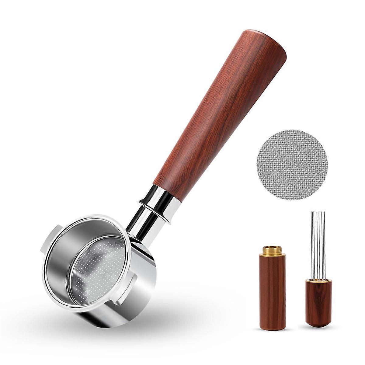 Bottomless Portafilter, 3 Ears Espresso Portafilter Accessories Kit,for 51mm Sage Espresso Machine