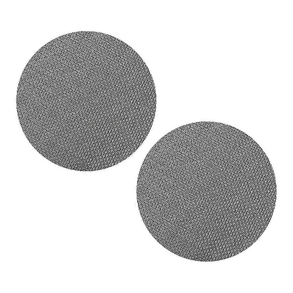 Stainless Filter Disk Pressured Water Flow Reusable 5.8X5.8CM 2Set