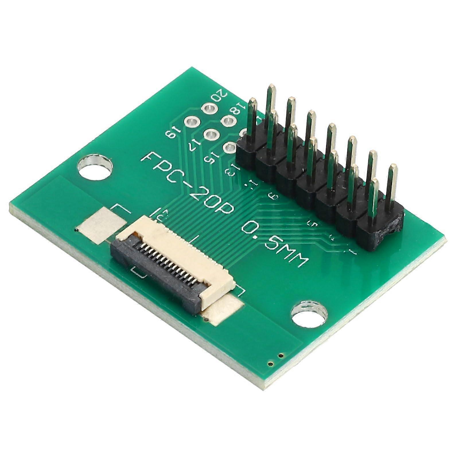 FFC FPC Connector Board 14-Pin 0.5mm to 1.0mm Pitch PCB Converter for LCD TVs Digital Cameras Laptops
