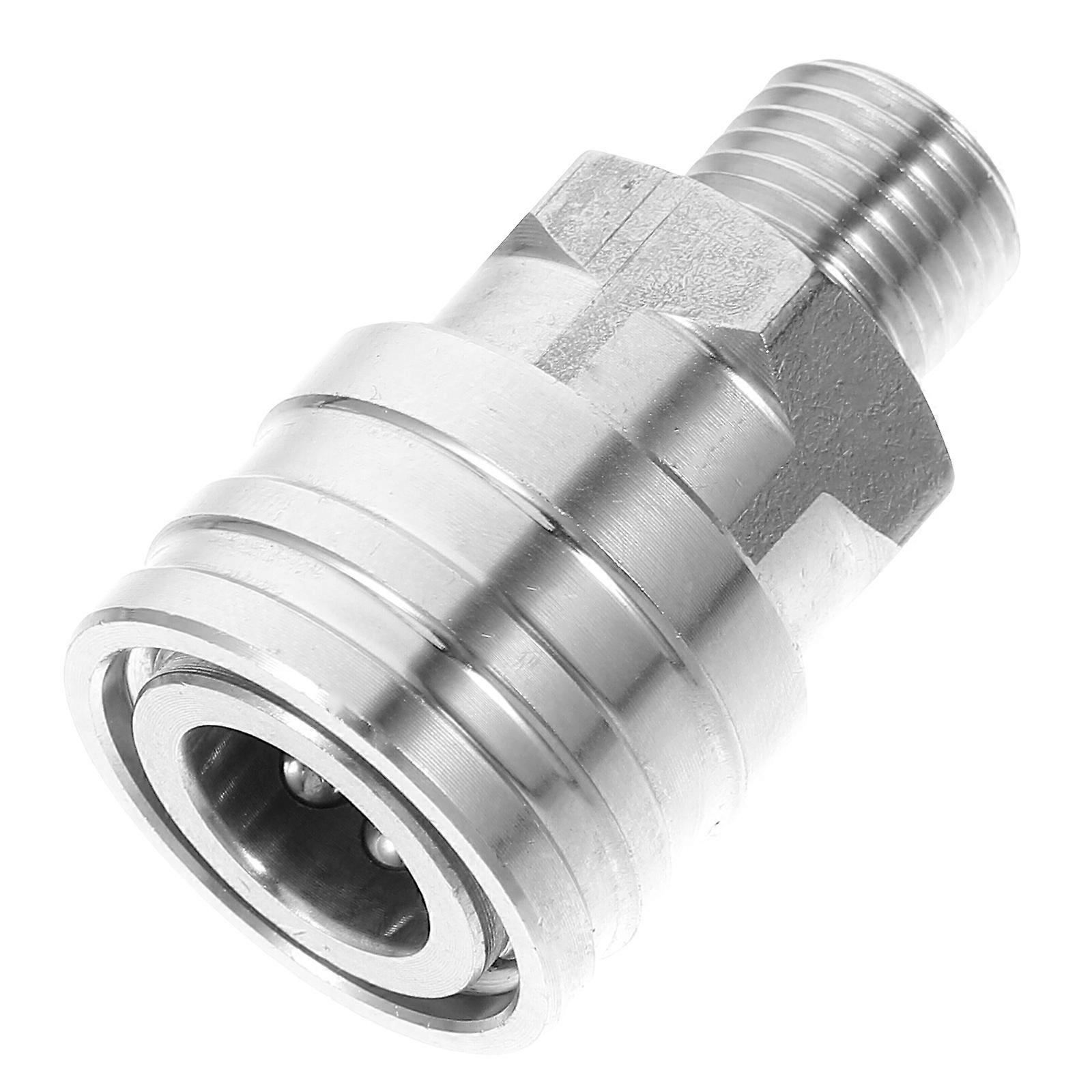 Spray Nozzle Tips Stainless Steel Spray Connector High Pressure Capability Compact For 1Set