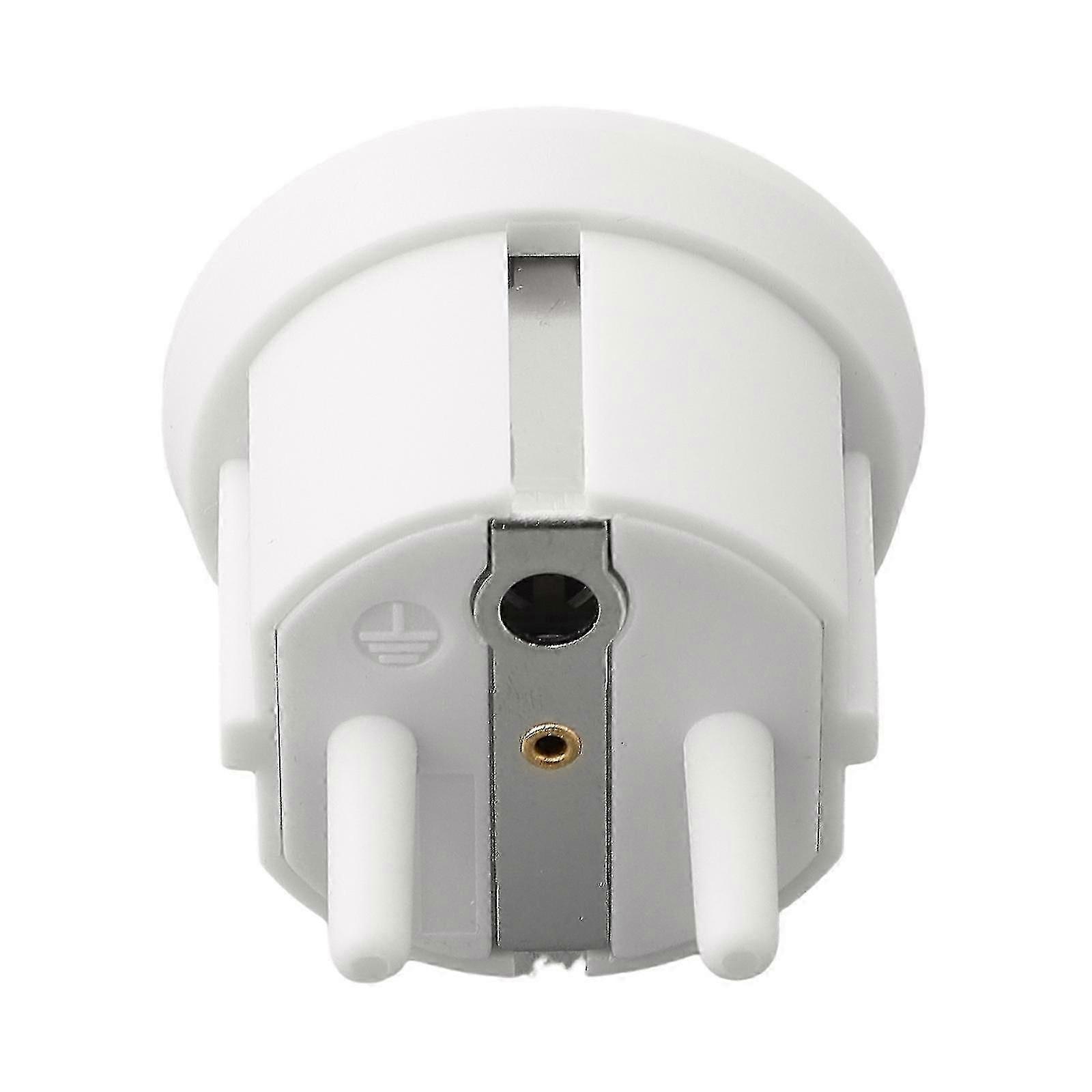 1pcs Grounding Plug Anti-static Plug Earthing Socket Eu Plug