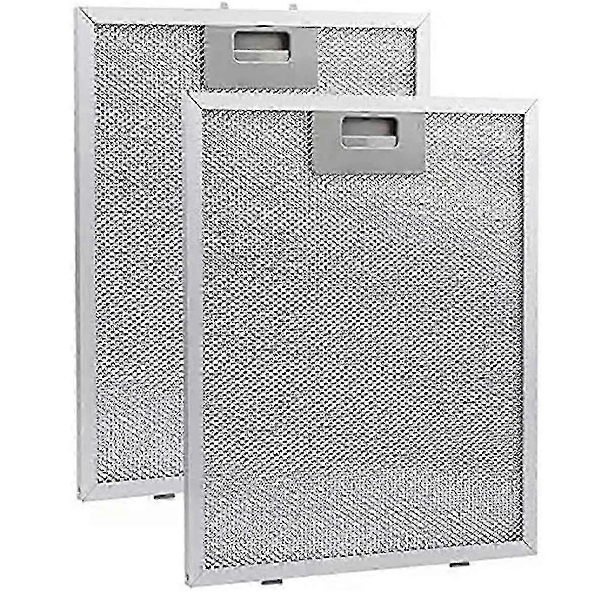 2PCS Cooker Hood Filters Metal Mesh Extractor Vent Filter 320X260mm Kitchens Hoods Oil Filter Range hwy
