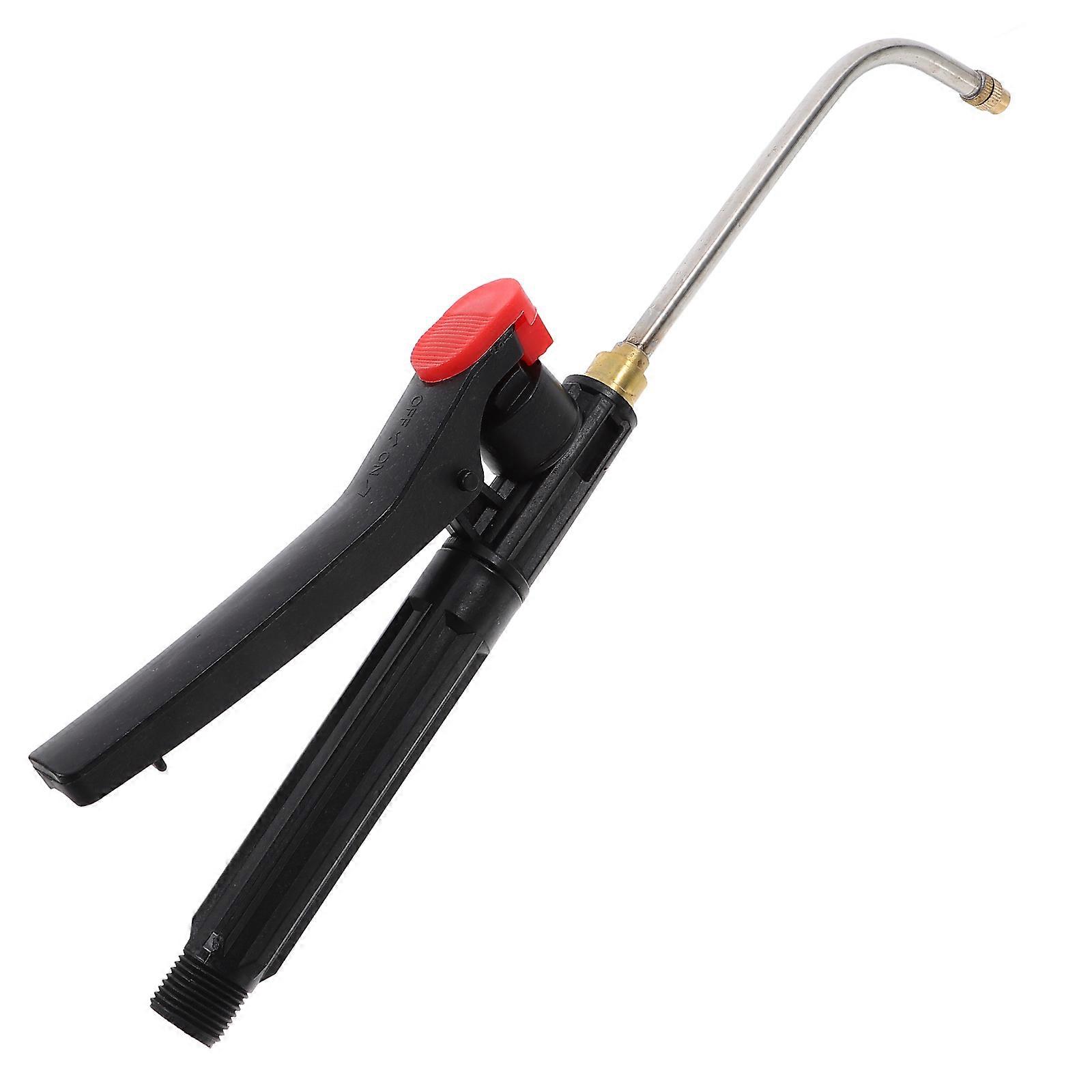 Black Sprayer Wand Replacement for Backpack Extended Curved Handle Compatible with Garden Agriculture Use Copper PP