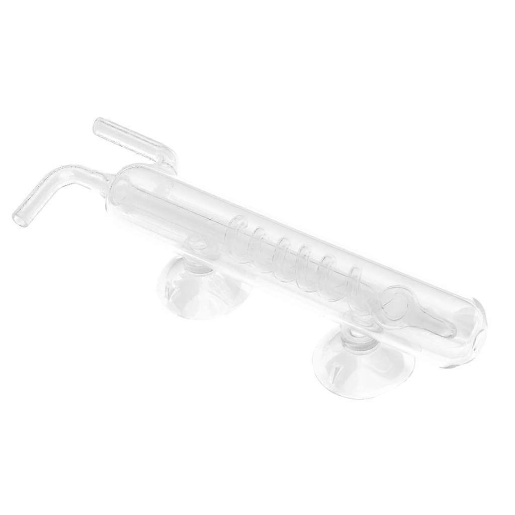 Aquarium Clear Glass Bubble Counter for CO2 Regulator