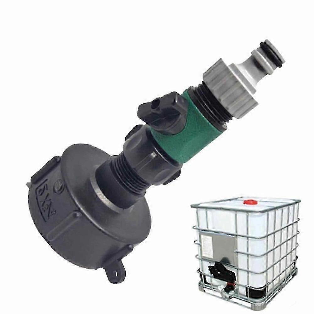 IBC Tank Adapter 34 Thread Connector Replacement Valve Fitting Garden Hose Quick Valve Connector Fitting GUL