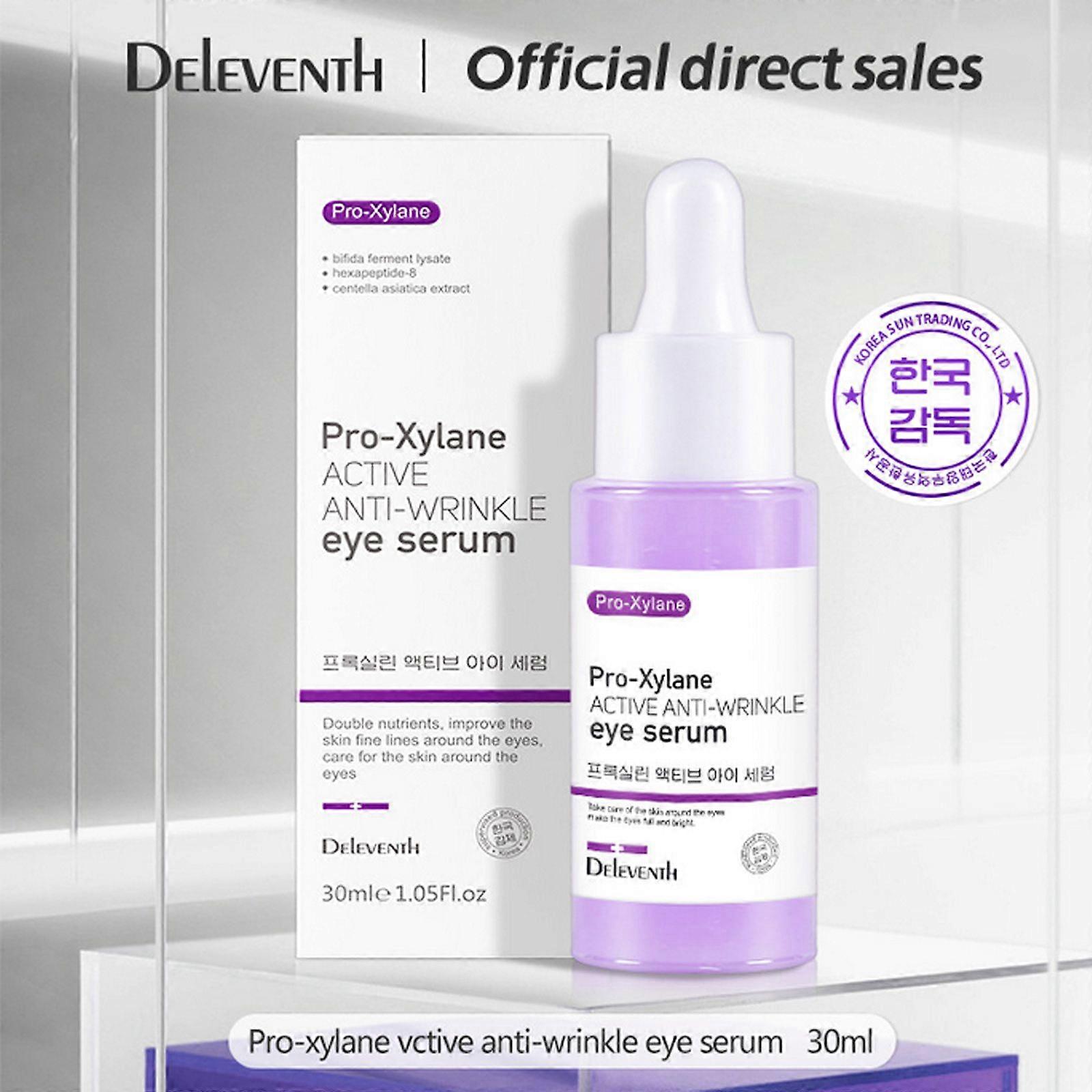 Deleventh 30ml Pro-Xylane Moisturizing Eye Serum Eye Cream Anti-wrinkle Skin Tightening Eye Essence