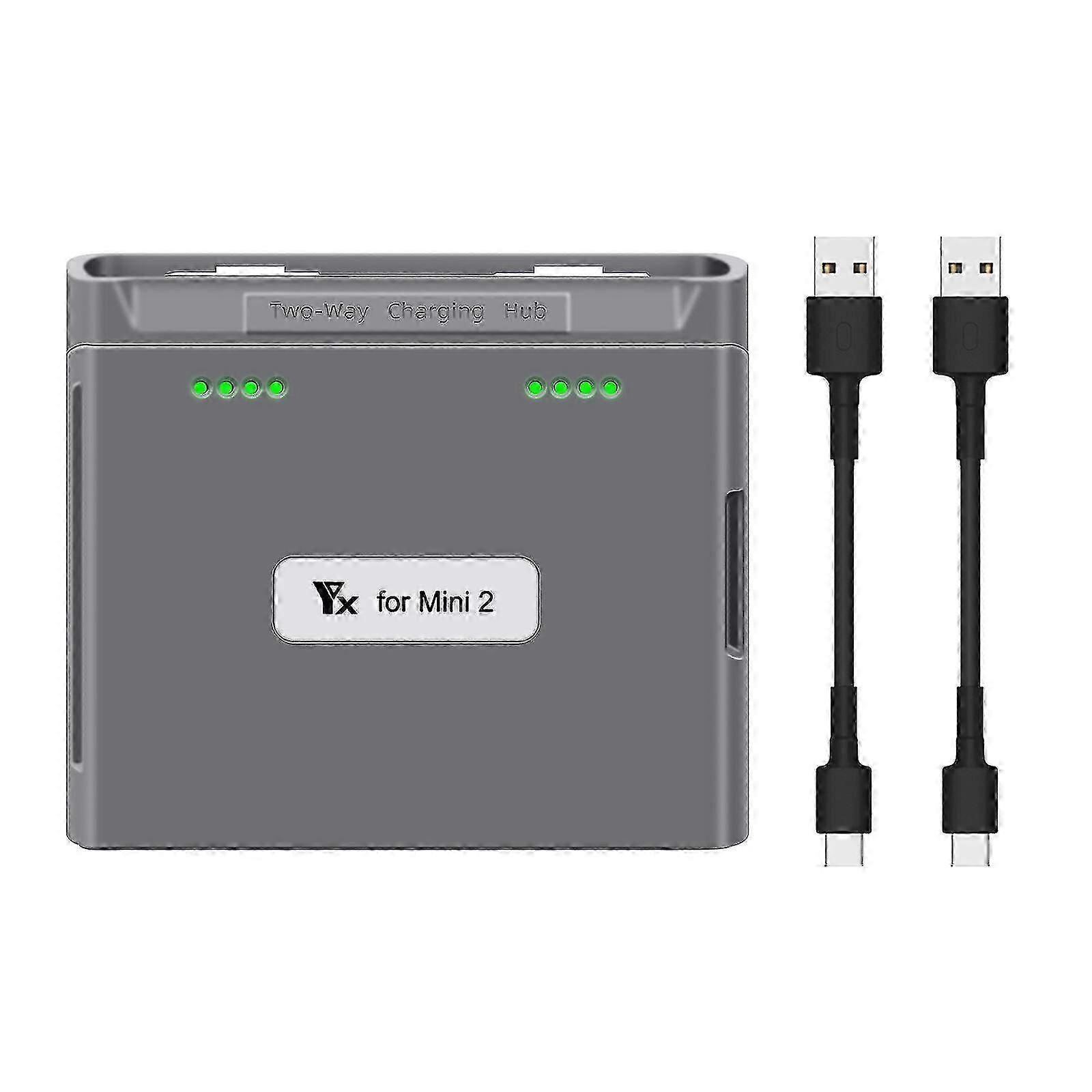2025 For DJI Mini 2/Mini SE Battery Charger Two-Way Charging Hub Drone Batteries USB Charger