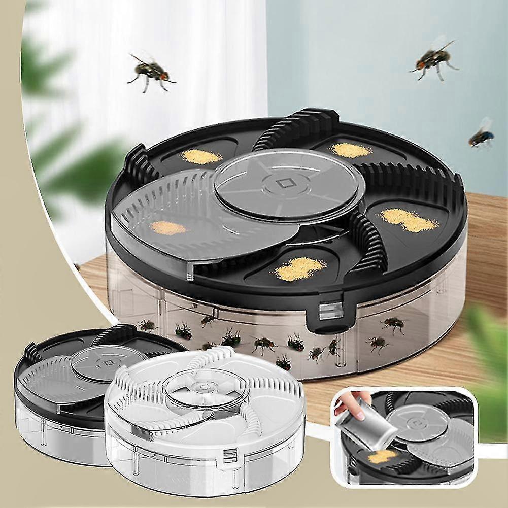 Rechargeable Automatic Rotating Electronic Fly Catcher for Home Use