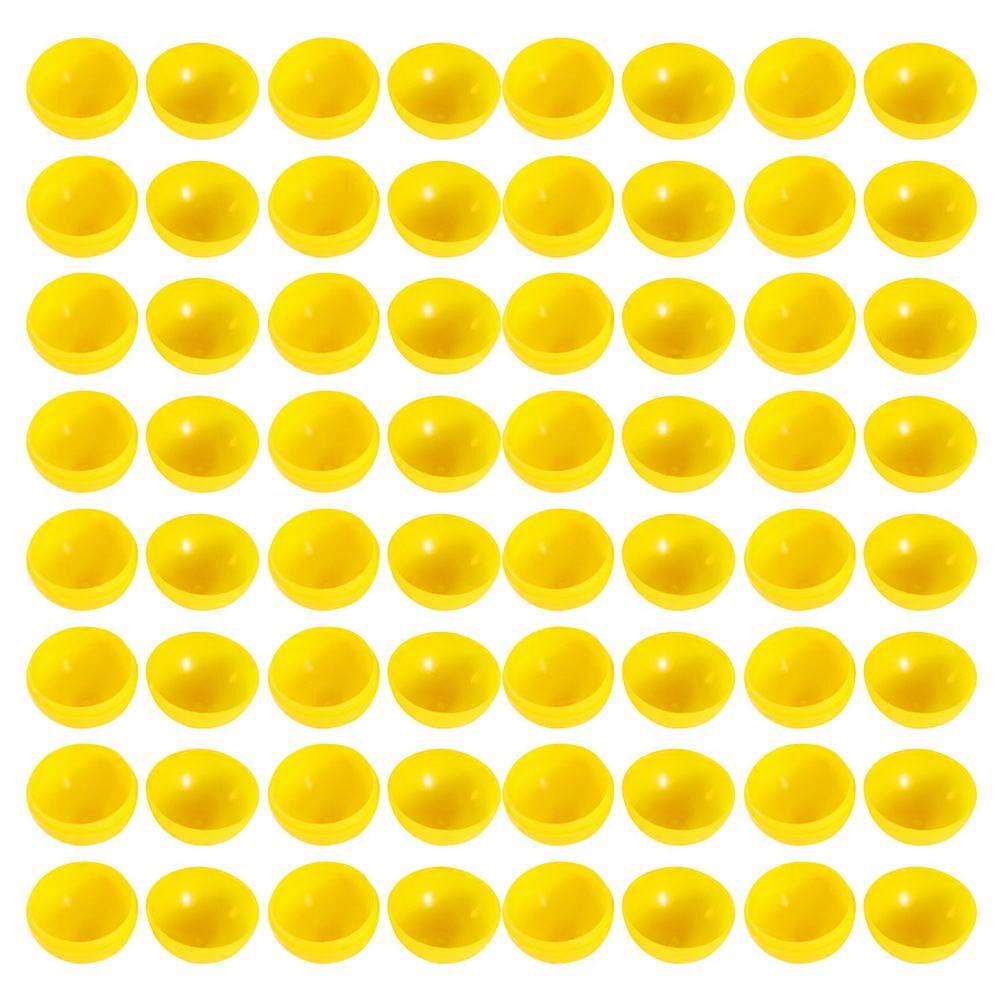 100pcs Colored Raffle Balls Openable Props for Party Games Events Seamless Design Bright Colors Easy Use Storage