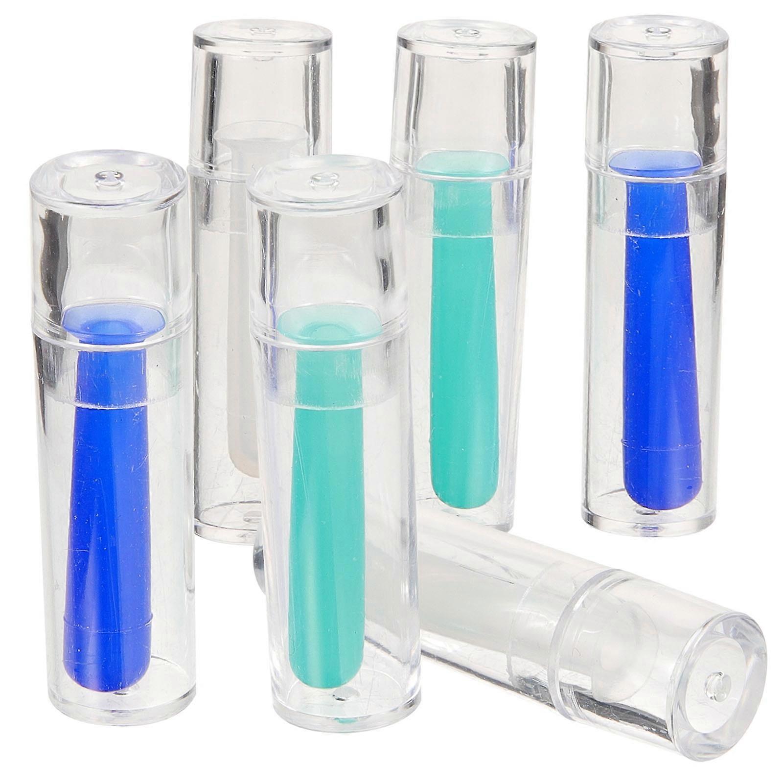 Lens Removers 6Pcs Travel Contacts Lens Applicators For Contacts Lens Users Assorted Color Lens Removing Soft Durable Tool