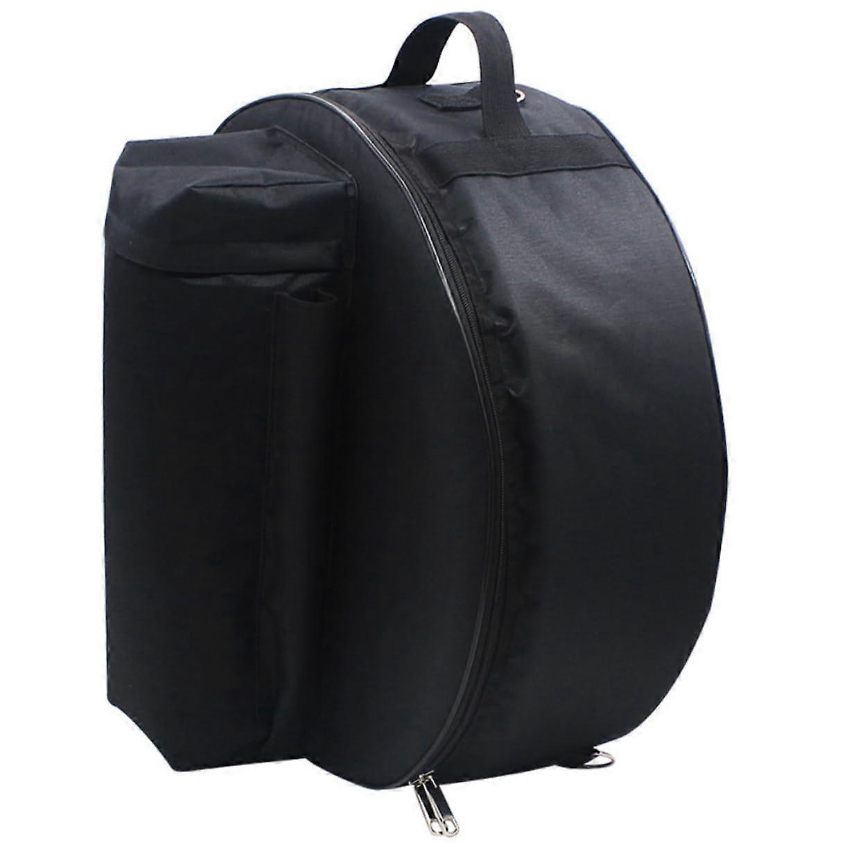 Portable Snare Drum Backpack Oxford Case for Musicians with Comfortable Straps