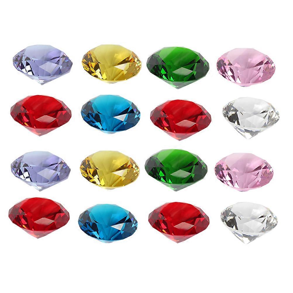 Elegant Crystal Diamonds Decorative Ornament for Wedding Home Parties Adding Sparkle and Glamour 20mm