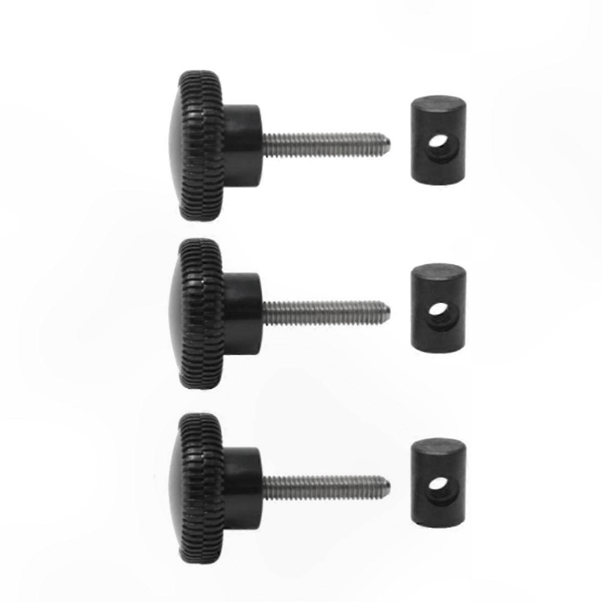 Replacement Hand Knob Set for Pool and Pump Equipment, 3-Pack