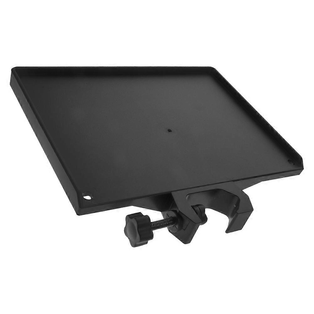 Microphone Stand Tray Holder Clamp for Live Streaming Professional Design, Versatile Storage Accessory