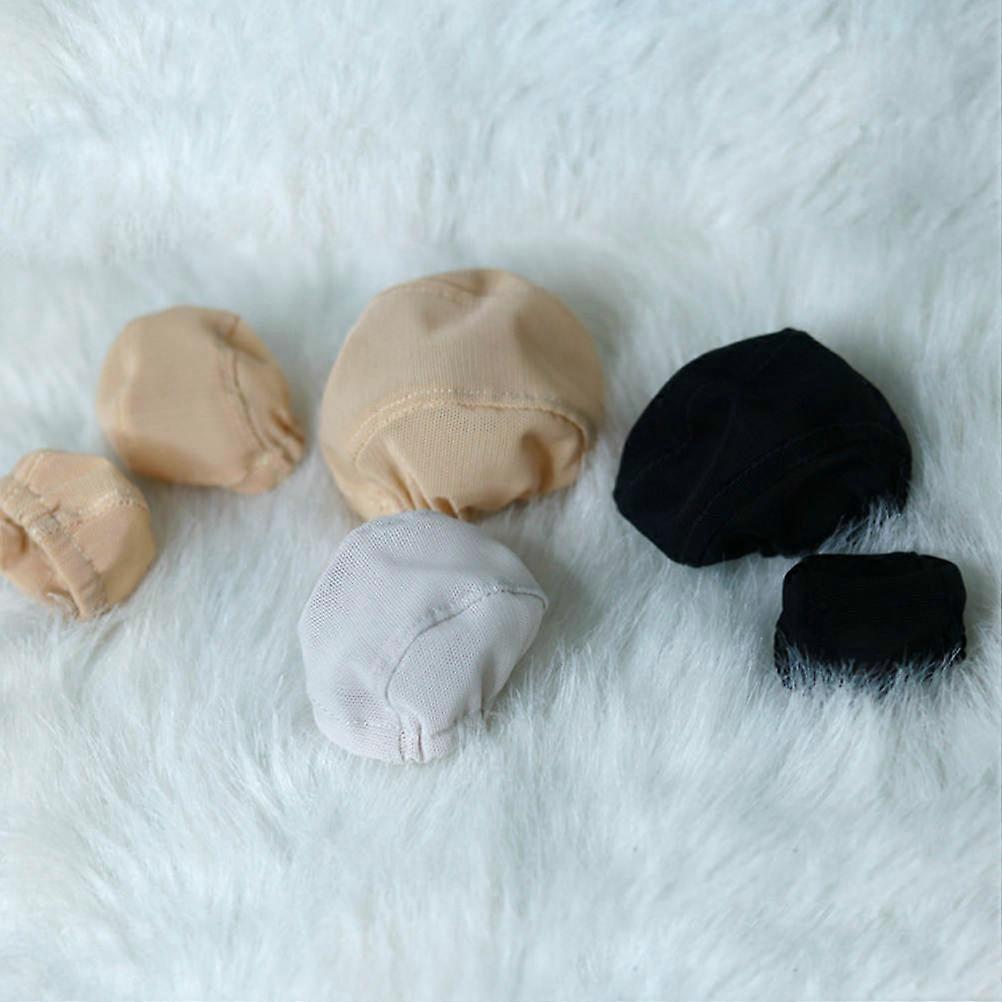 2kpl mininukkehatut tee-se-itse-askarteluun, käsintehdyt peruukkitarvikkeet, tuore värikäs muotoilu nuken koristeluun ja leikkiin