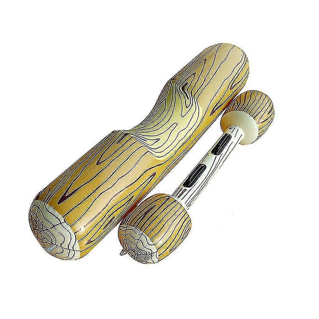 Outdoor Beach Pool Inflatable Double Beat Swim Log Stick Set