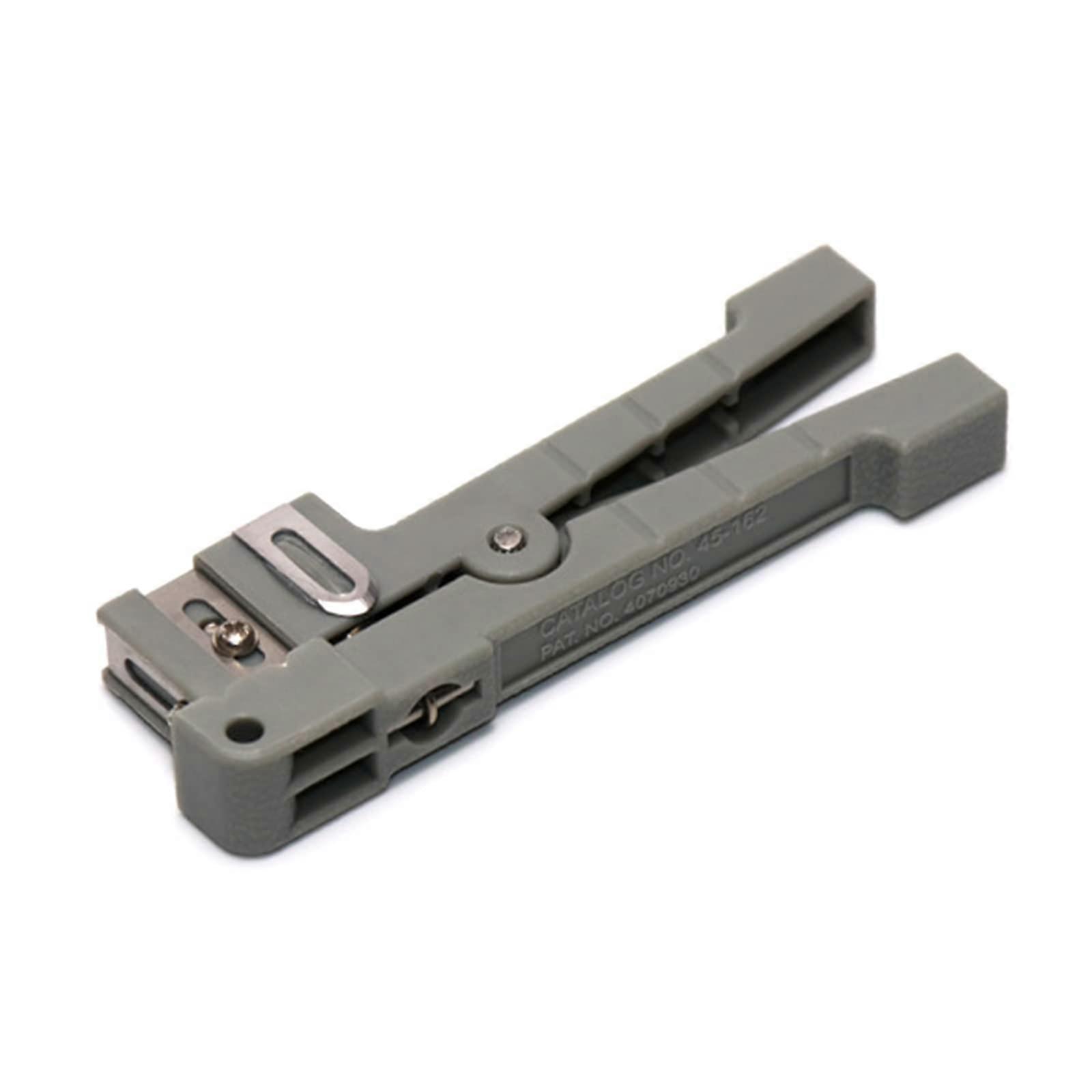 45162 Fiber Optic Stripper Practical Fiber Optic Stripper for Jacket Coaxial Stripper Cable Stripping for Fiber Optic C.