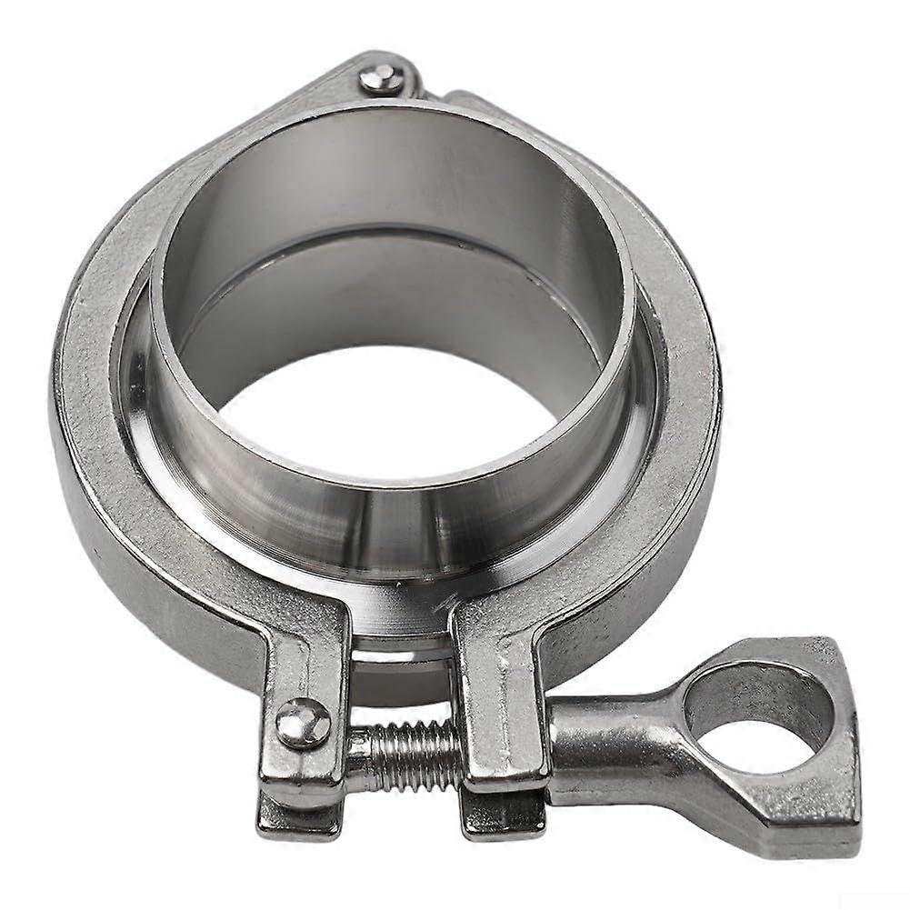 Innovative Design SS304 Sanitary Welding Sleeves Complete with Compatible Tri Clamps and PTFE Gaskets (51mm) 51 mm