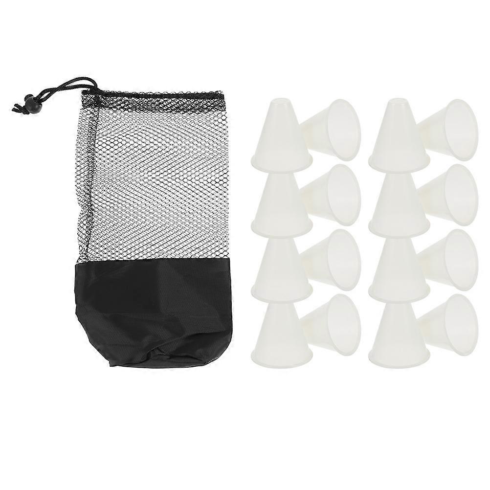 Outdoor Agility Cones 1 Set Of 30 Cones Bag Great For Sports Training Roller-skating Practice Enhancing Controlling Ability And Proficiency