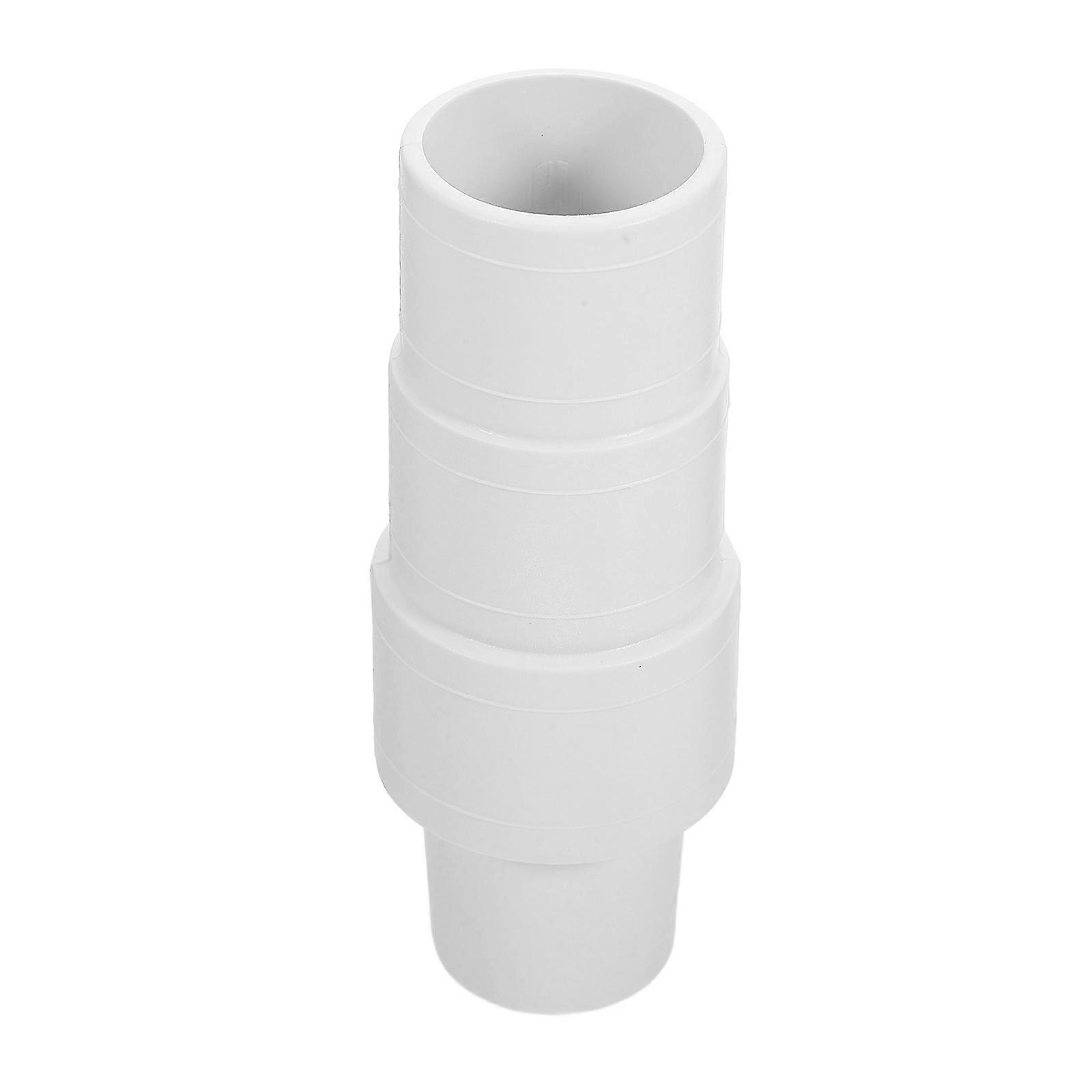 Pool Vacuum Hose Adapter with Durable ABS Material for Easy Installation and Use on Pools White Color 0.75 Inch