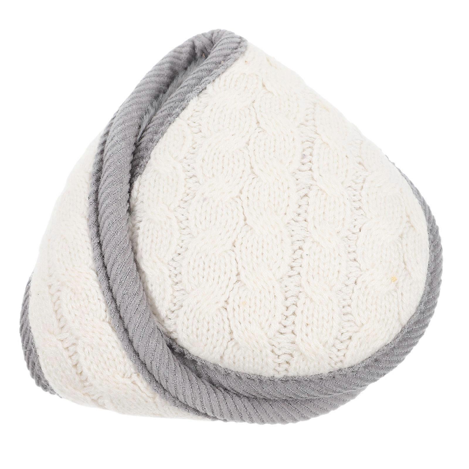 Cold-Weather Earmuffs Foldable Wool Ear Protection 11 x 11 cm Warm Winter Outdoor Accessories 1Pack