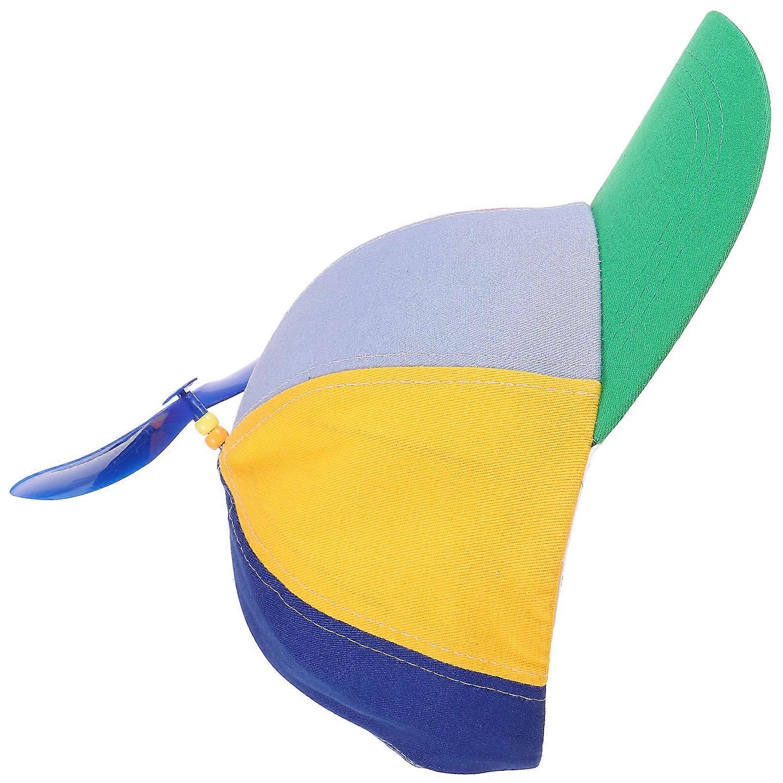Multi Color Propeller Cap For Kids Outdoor Adventures Featuring Classic Style And Sun Protection 1Set
