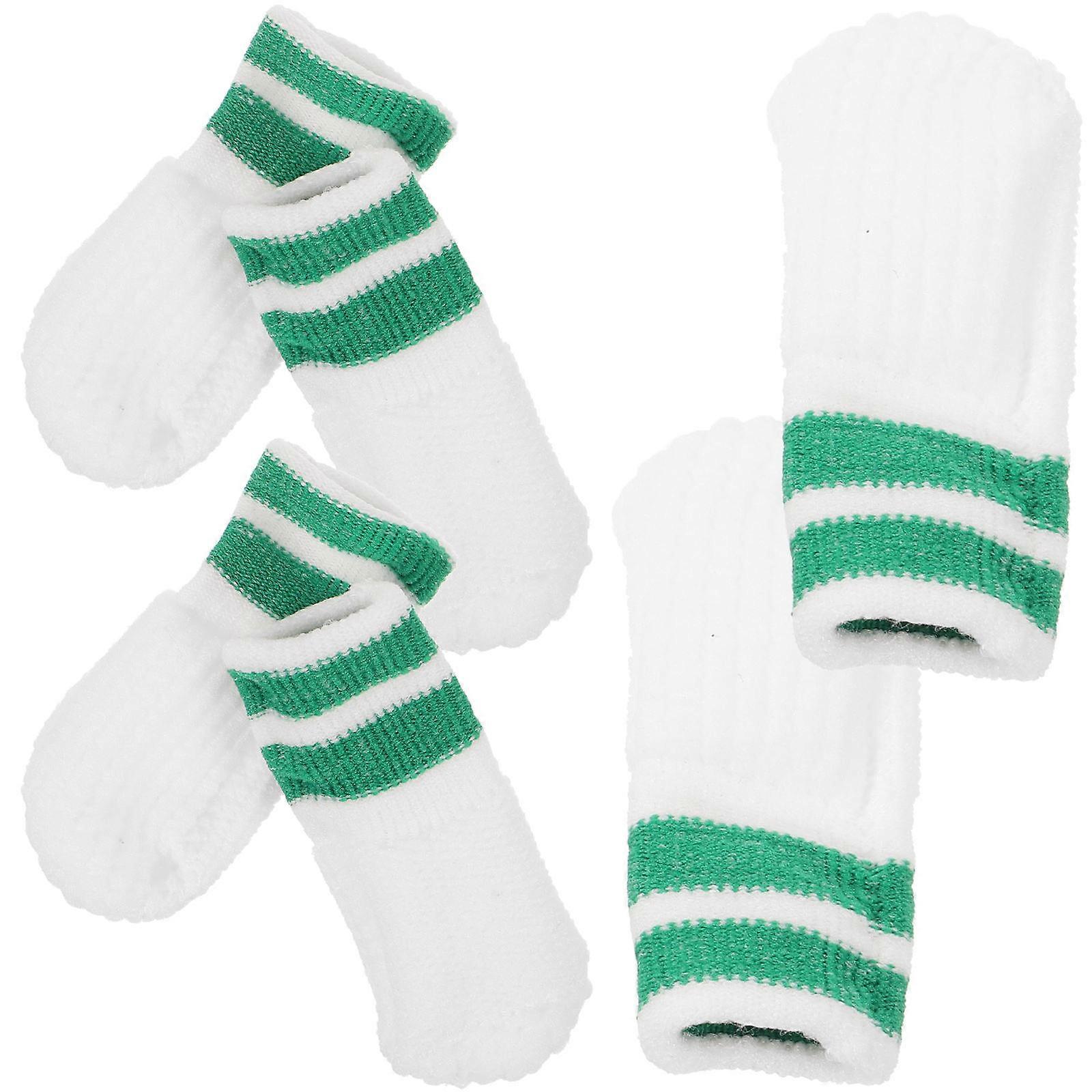 Nylon Dog Toothbrush 6Pcs Finger Sleeve For Daily Oral Cleaning Gentle Tool For Pet Owners Cleaning Solution