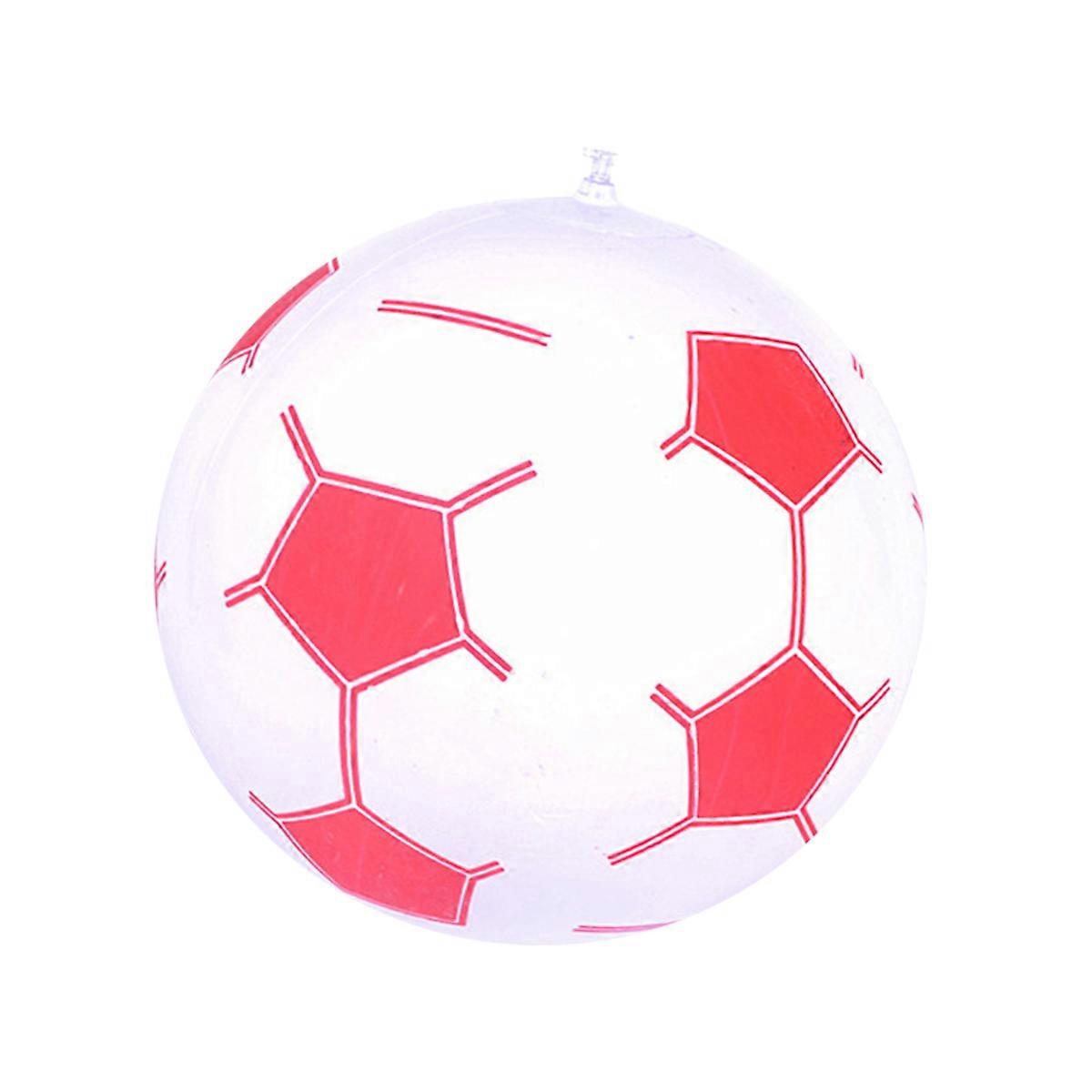 3pcs Inflatable Soccer Balls Set for PVC Football Party Decorations & Play, Leak Resistant, Easy to Inflate