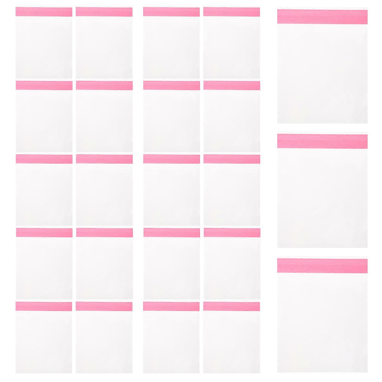 500Pcs Clear Self Sealing Bags for Cookies Jewelry and Small Items Transparent Plastic with Adhesive Closure for Secure Storage