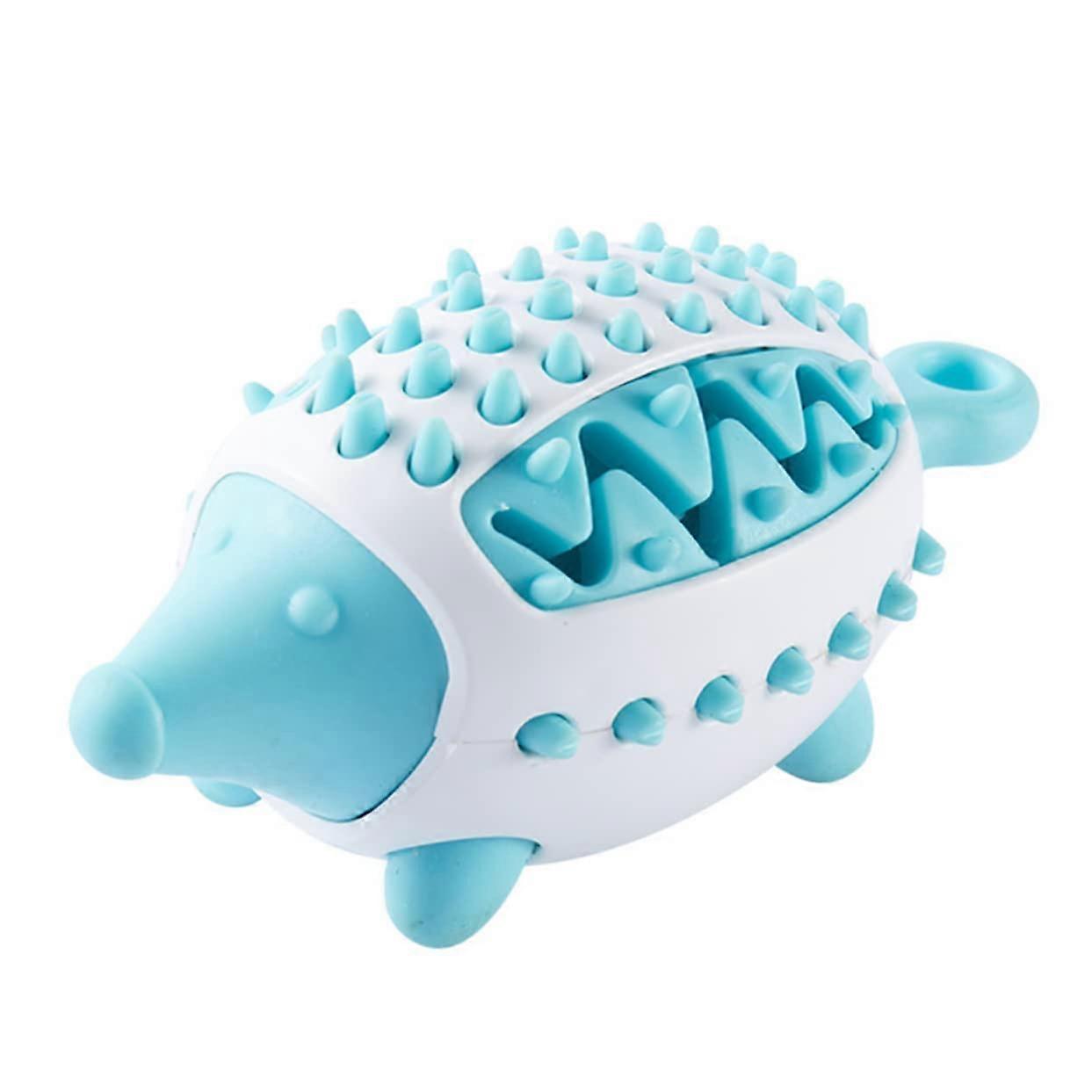 Compact chew toy for interactive feeding games, satisfying chewing instinct while promoting dental cleaning and mental stimulation.