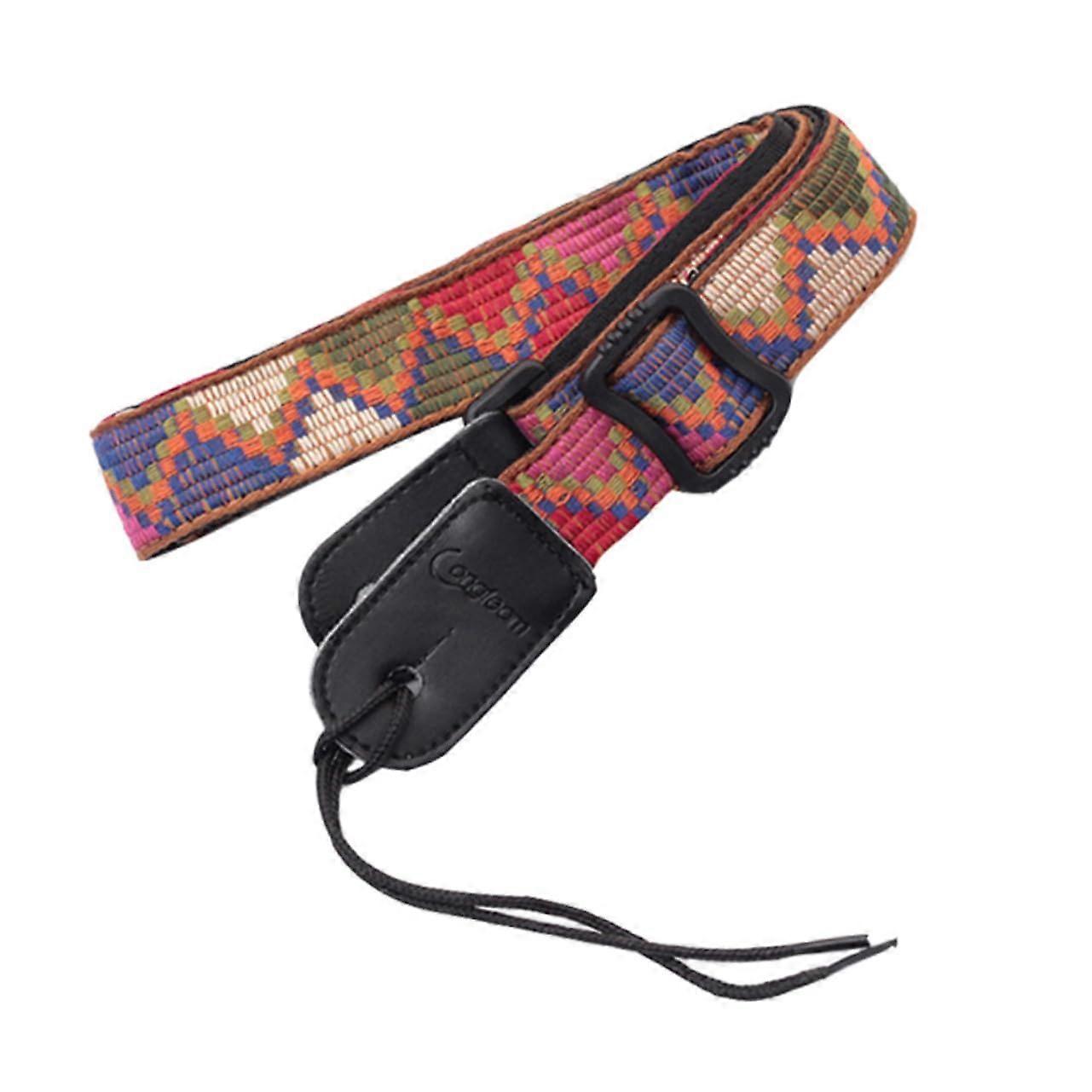 Ukulele Shoulder Strap 1Satz Adjustable Fashionable Strap Secure Hold For All Levels Easy To Use Color 01