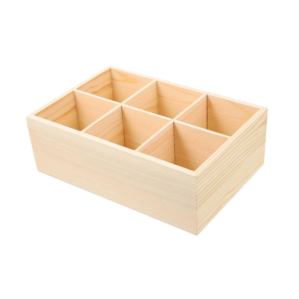 Dogmark Stift Storage Box and Desk for Adults Desktop Case MultiGrid Marker Holder