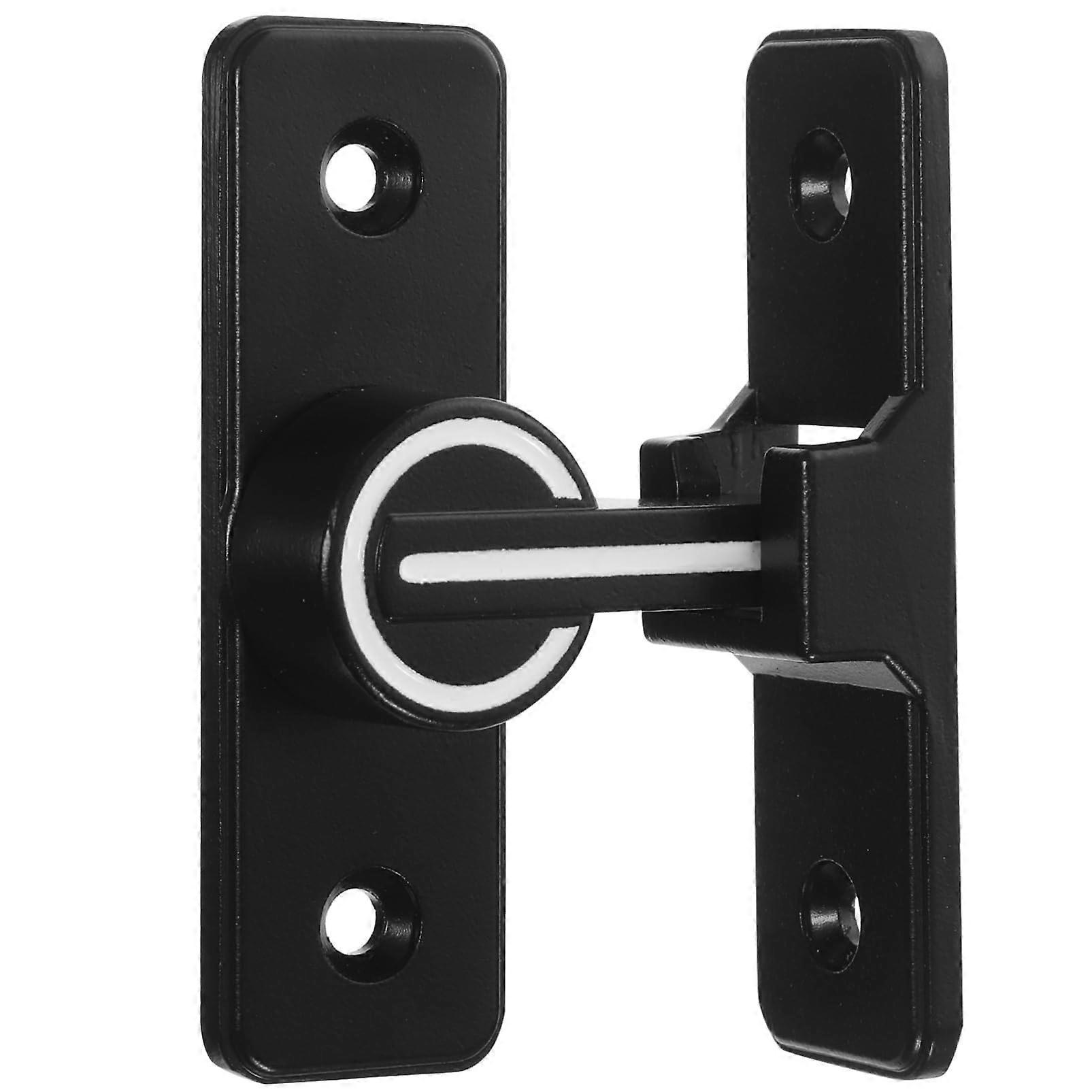 Barn Door Lock with Illuminated Design, Easy Install Door Bolt for Sliding Doors & Bathrooms, Child & Pet Safe