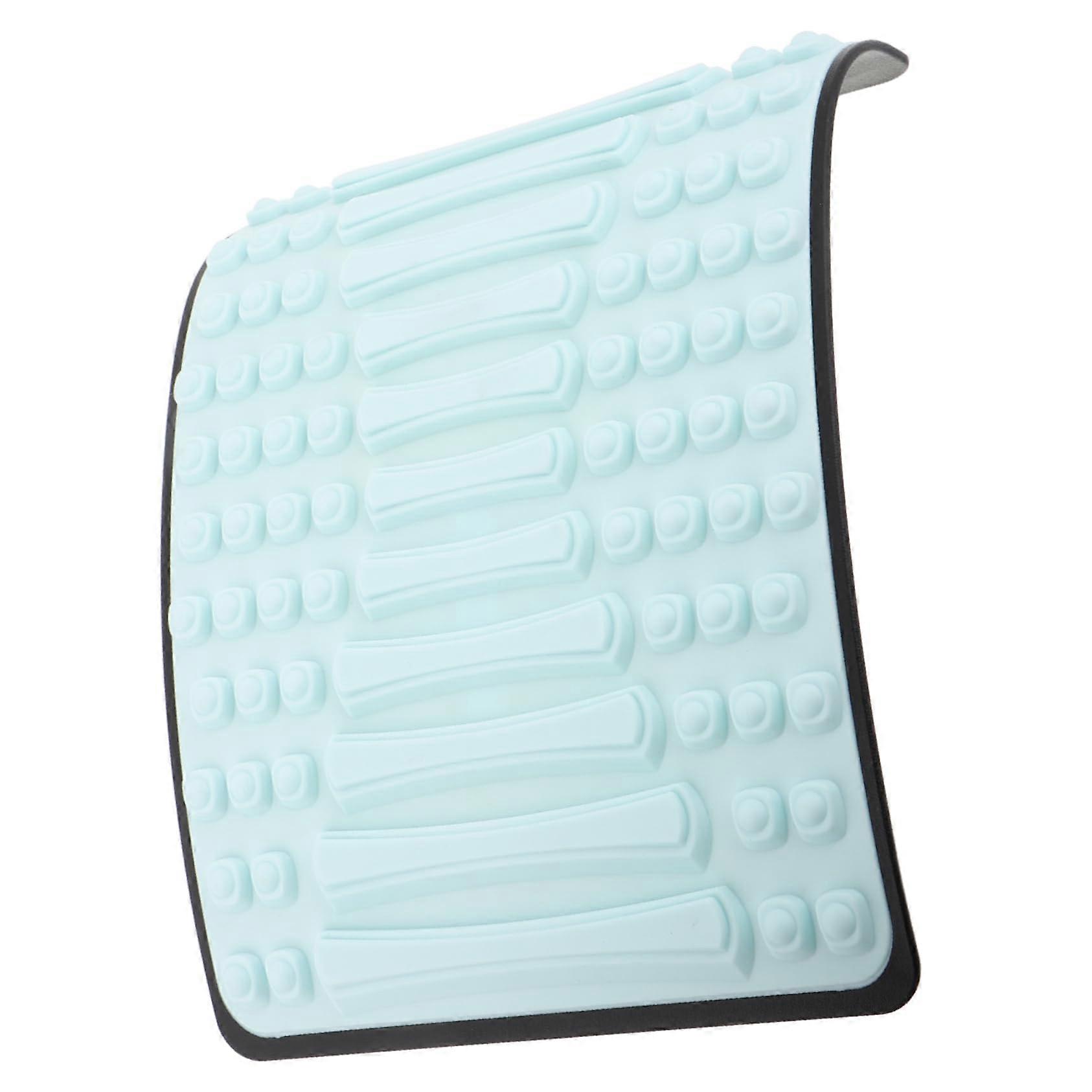 Yoga Back Lumbar Relief Device Foldable, Multi-Purpose Back Support For Home Office, Adjustable Size, Durable Materials