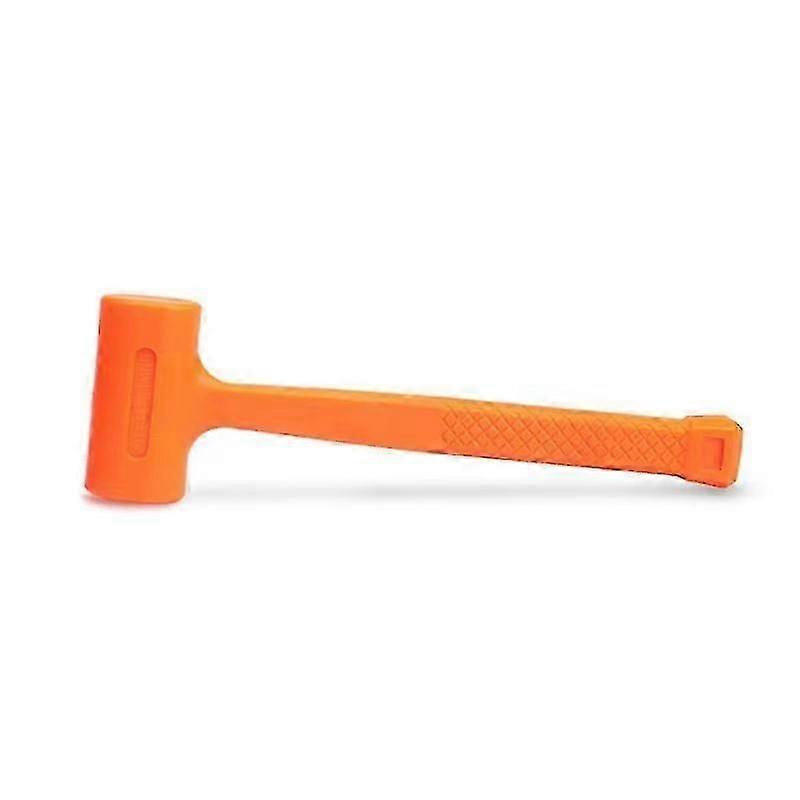 2025 Practical Rubber Soft Face Dead Blow Hammer Non-elastic Rubber Hammer For Floor Tile Installation Furniture Design 0.5lb Tool Accessories(1pc, Or