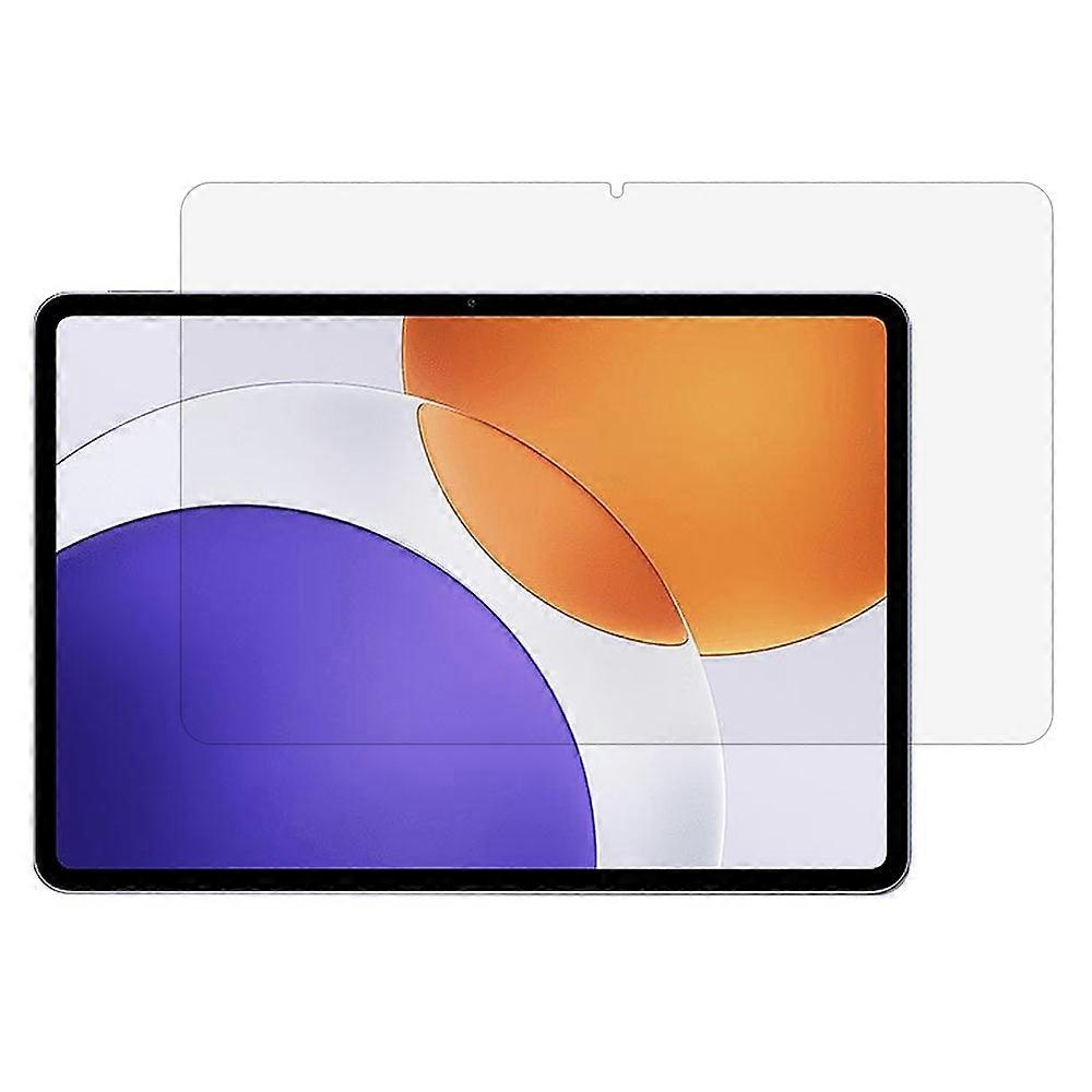 TKdaddy For Samsung Galaxy Tab A9+ Tempered Glass 0.33mm Arc Edge Screen Protector Film (Edge Glue) Transparent