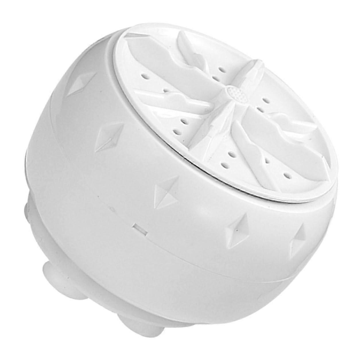 Mini Portable Washing Machine Suction Cups USB Ultrasonic Powered Energy-Saving Fully Automatic For Camping RV Home