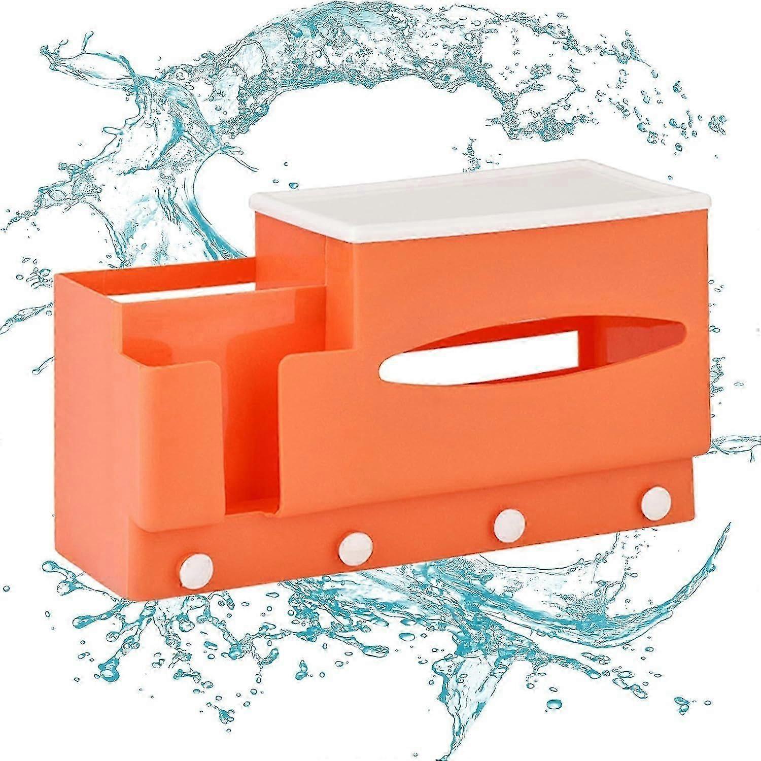 Multifunctional Tissue Boxes, Dispenser & Holder for Kitchen and Bathroom