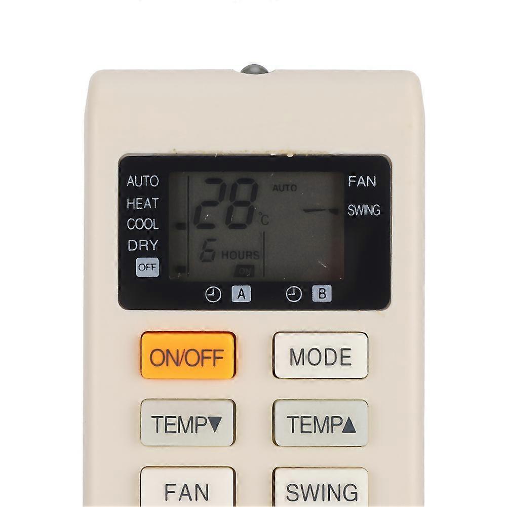 ABS Milk White Air Conditioner Remote A75C4004 Controller 55g