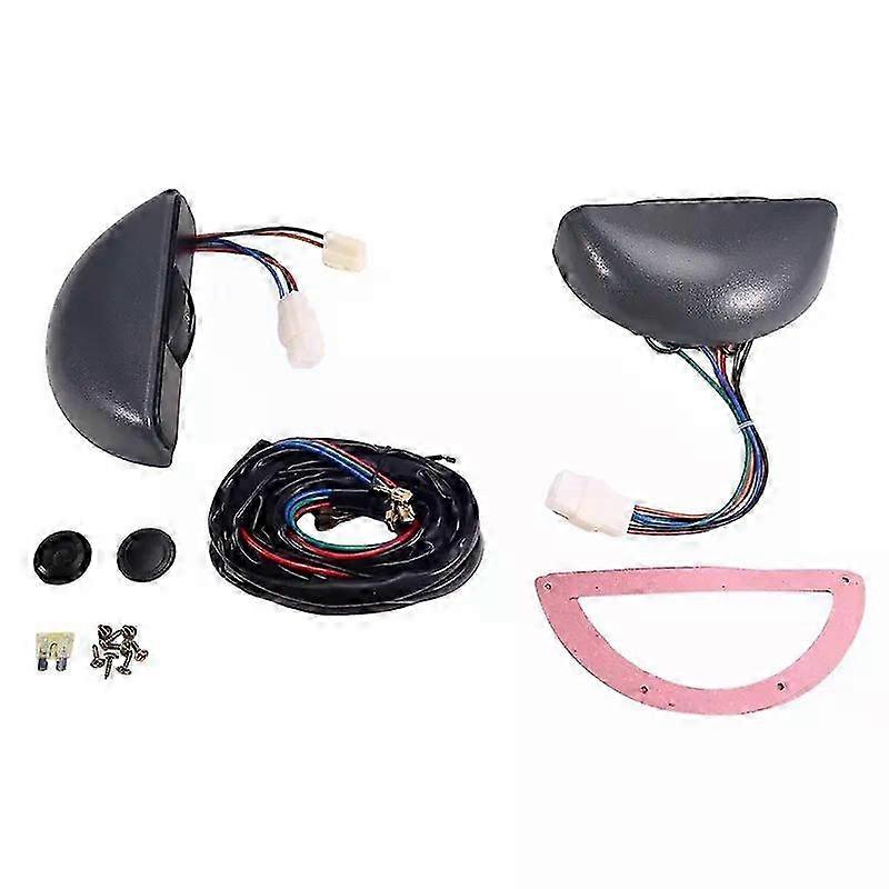 Power window switch kit for universal 12V cars with glass lifter