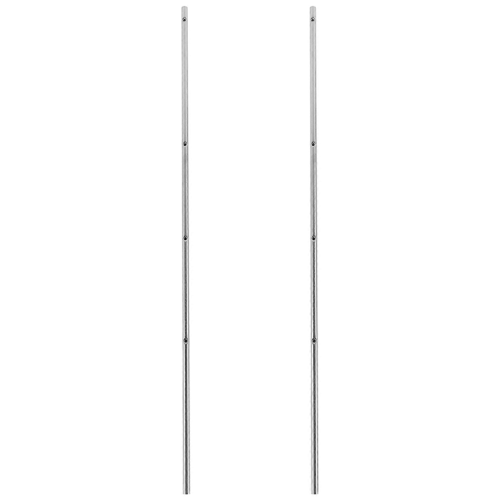2pcs Football Table Accessory Soccer Machine Part Football Table Operation Rod Metal Operation Pole