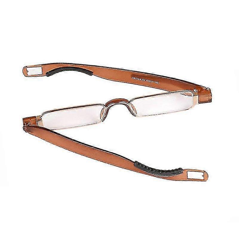 360 Degree Rotating Reading Glasses Lightweight Silicone Damping