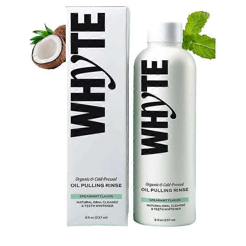 In Stock Cross-Border Explosive Spearmint Oil Pull Rinse Peppermint Oil Mouthwash