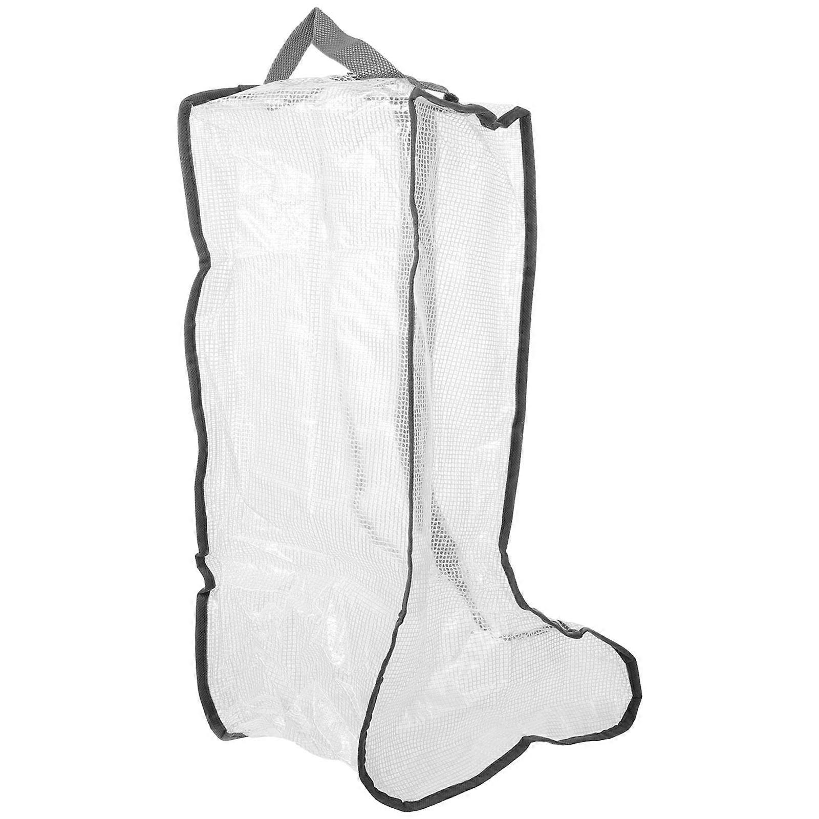 Reusable Boot Bag, Featuring a Durable Zipper and Mesh Fabric