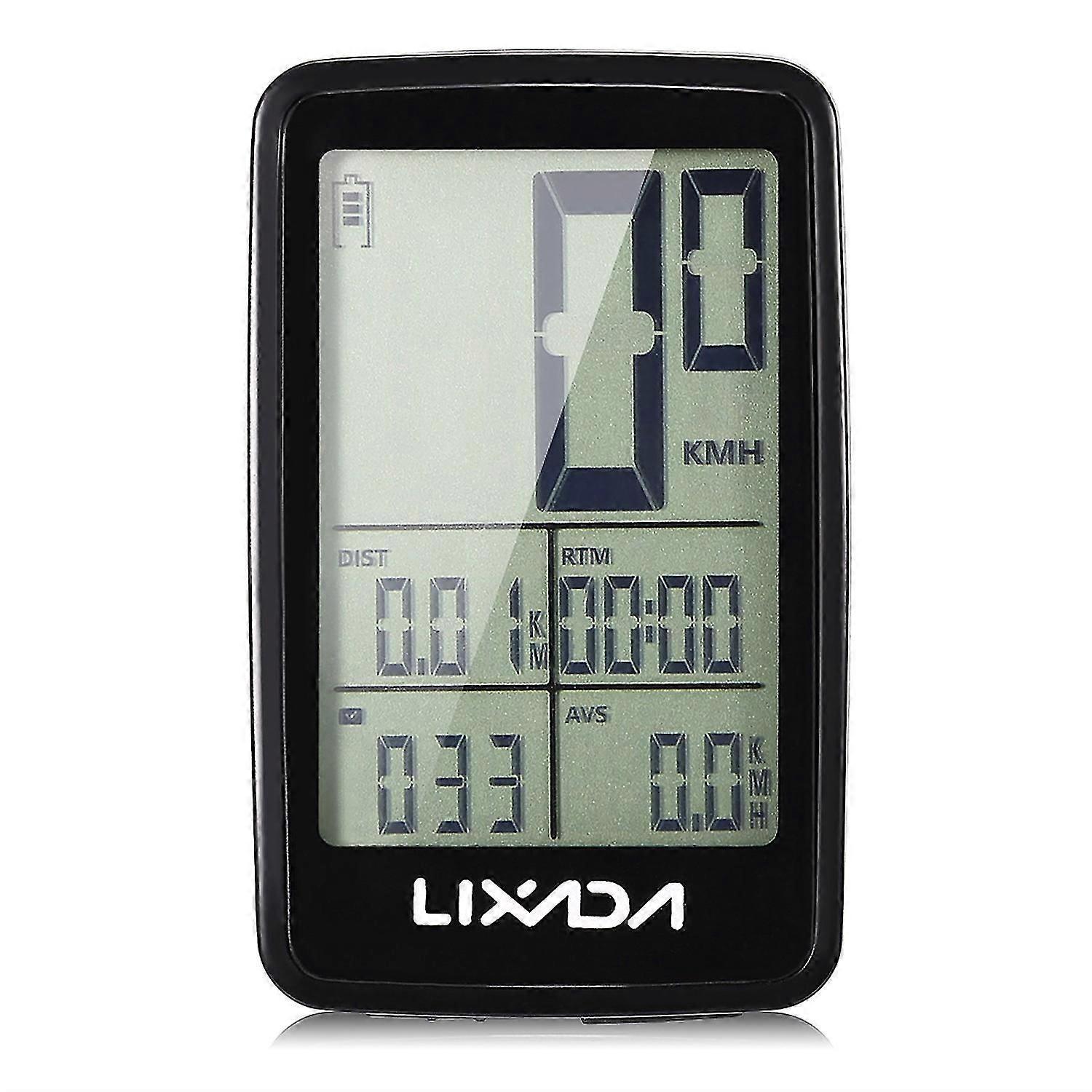 USB Rechargeable Wireless Bike Cycling Computer Bicycle Speedometer Odometer