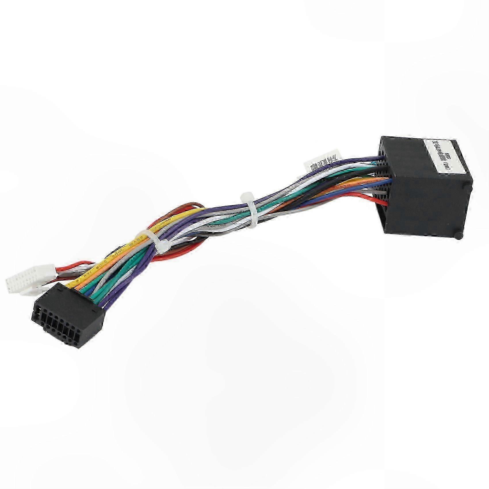 16-Pin Power Wiring Harness Adapter for Car Stereo Systems E46 E39 E53 Android Navigation Units