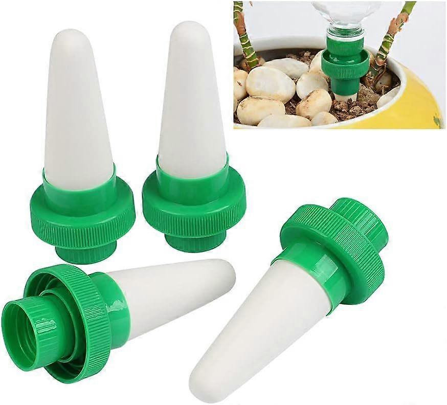 Automatic Plant Water Irrigation Dispenser Ceramic Cone Head Plant Waterer Drip