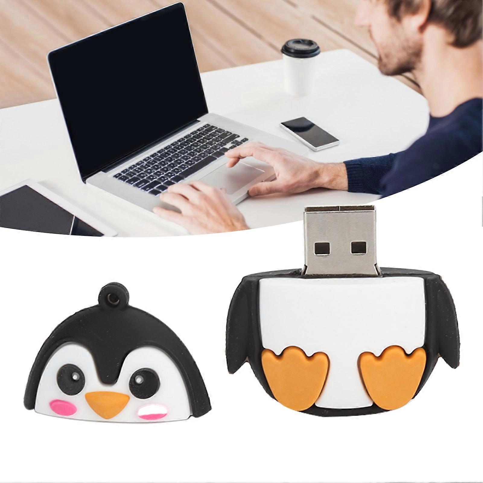 32GB USB 2.0 Cartoon Style Flash Drive for Windows & Linux