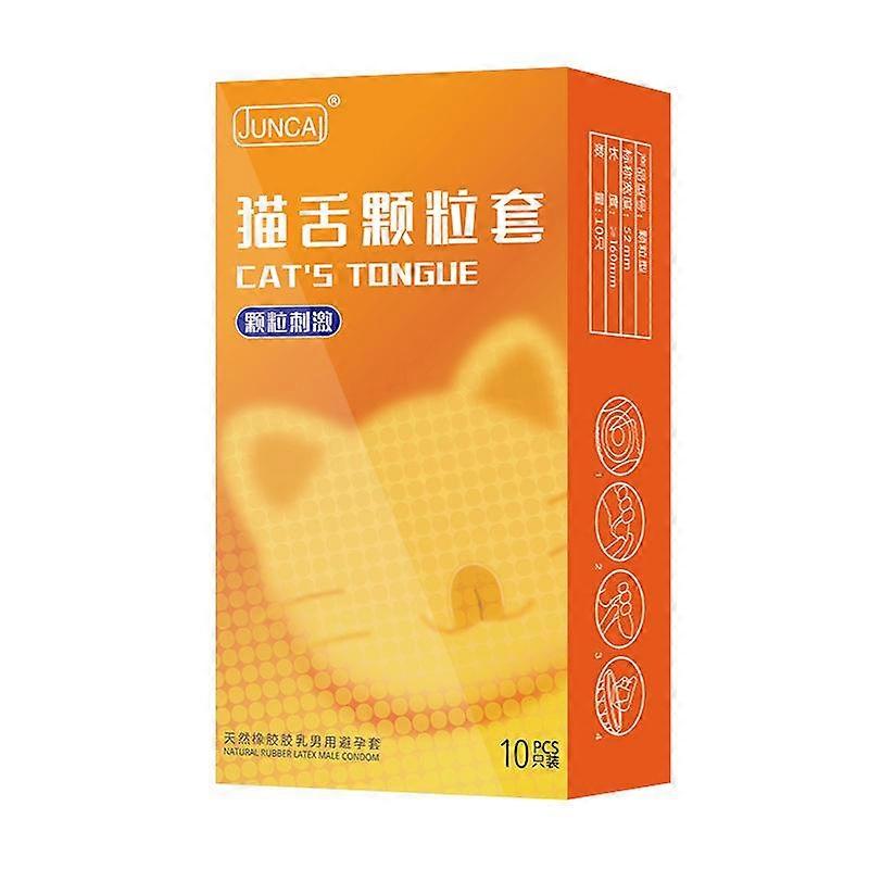 Cat'S Tongue Condom 10 Pieces/ Box