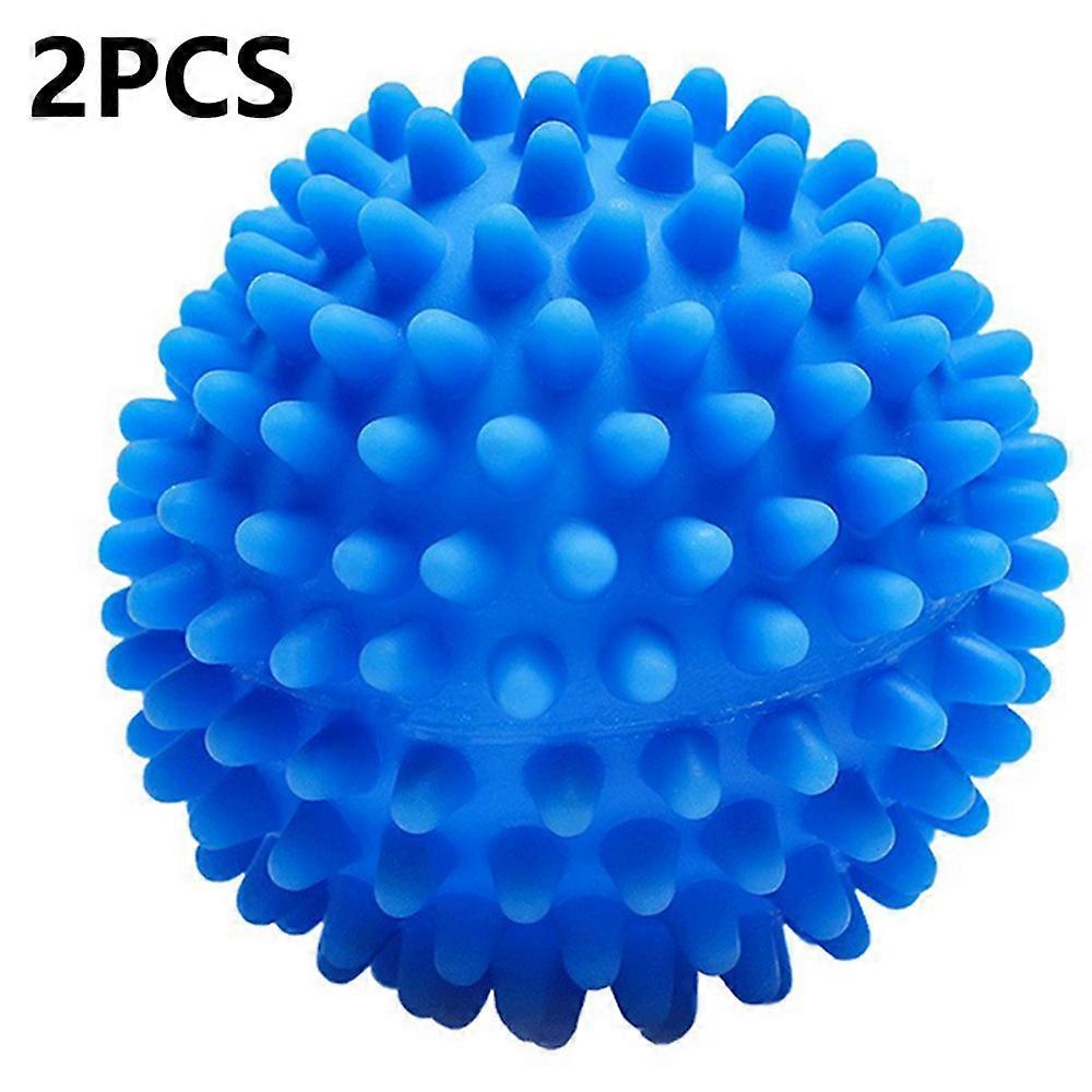 2Pcs 6.5cm Washing Machine Delinting Ball Reusable PVC Laundry Cleaning Balls